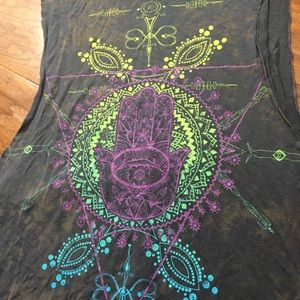 Evolution and Creation distressed cut off tank